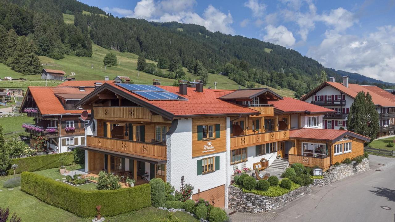 Landhaus Mucha - Ferienwohnungen - Naturpark Partner Bolsterlang Extérieur photo