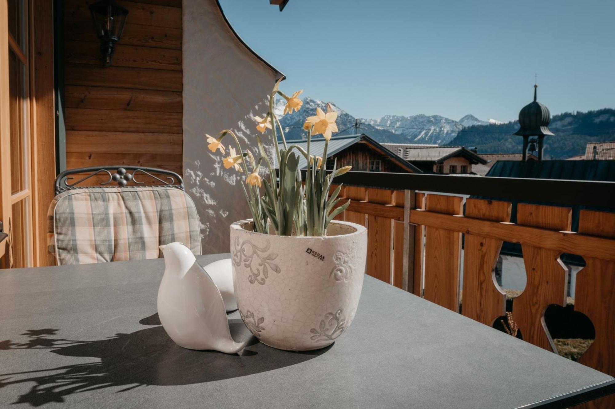 Landhaus Mucha - Ferienwohnungen - Naturpark Partner Bolsterlang Extérieur photo
